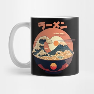 Japanese Ramen under the rising sun Mug